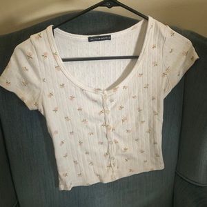 Brandy💗Melville Floral Zelly top